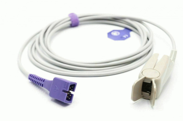 Nellcor Compatible SpO2 Sensor with Adult Clip SpO2 Sensors Patient ...