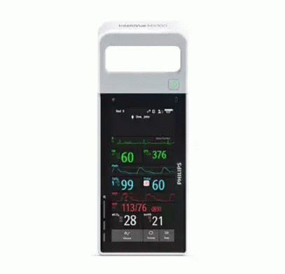 Philips MX100 Patient Monitor with NIBP, SpO2, ECG Patient