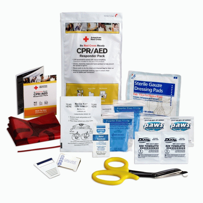Zoll CPR-AED Responder Emergency Kit RC-643-PB Rescue Kits AED Accessories