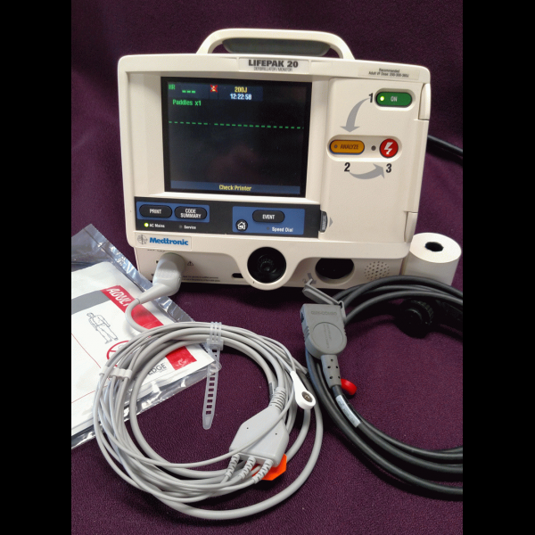 Physio Control Lifepak 20 - Avobus Medical Equipment