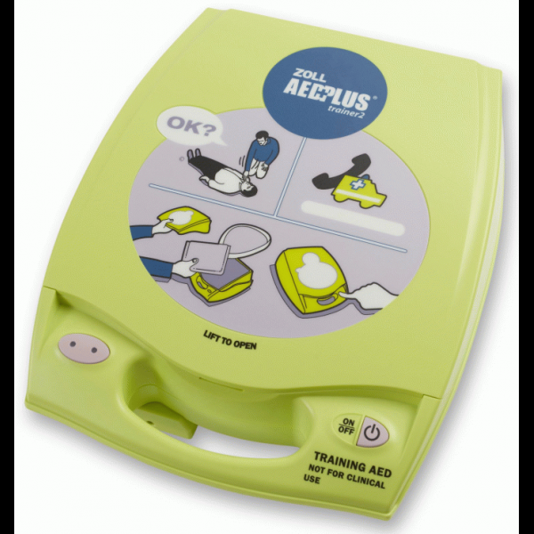 Zoll AED Plus Trainer 2 Unit with Wireless Remote 8008005001 Training