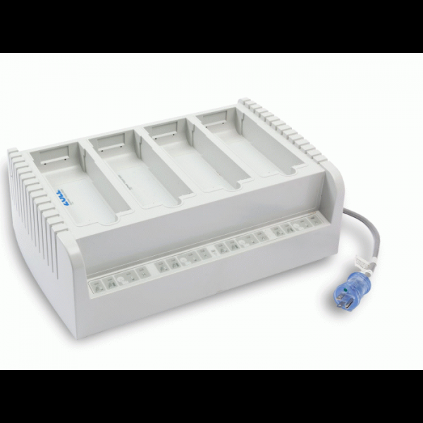 Zoll Battery Charger Station with 4 Charging Bays 8050003001 Power