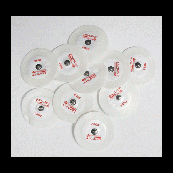 ECG Monitoring Electrode with Snap Type BMES Electrodes EKG Accessories