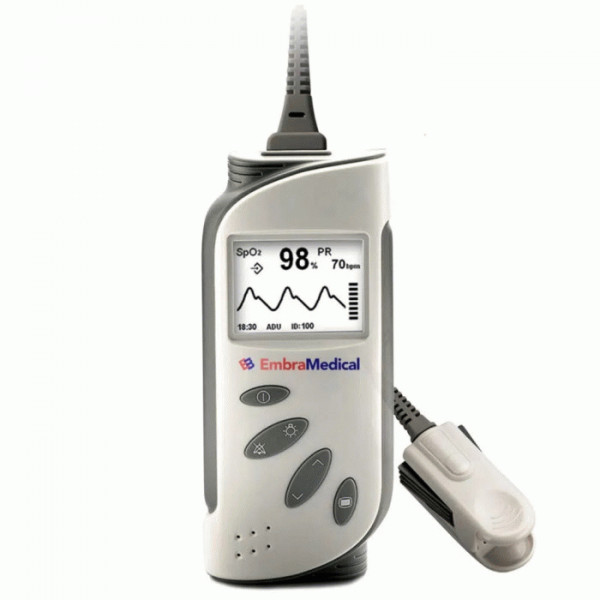 EmbraMedical Hand Held Pulse Oximeter EMBP100B Handheld Diagnostics