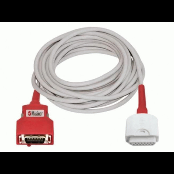 Masimo SET Rainbow 20 Pin SpO2 Extension Cable-2406 2406 Cables Patient ...