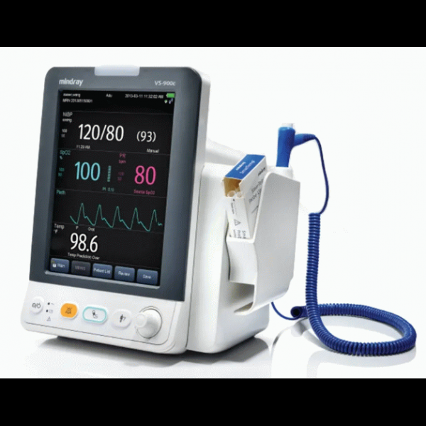 Spo2 Monitor Unit Mindray VS900C Vital Signs Monitor with Masimo SpO2 and Smartemp Vital ...