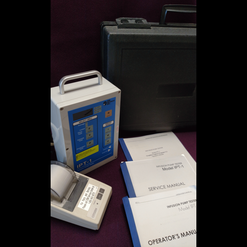 DNI Nevada IPT-1 Infusion Pump Tester - Calibrated DNI Nevada IPT-1 Infusion Pump Tester - Calibrated