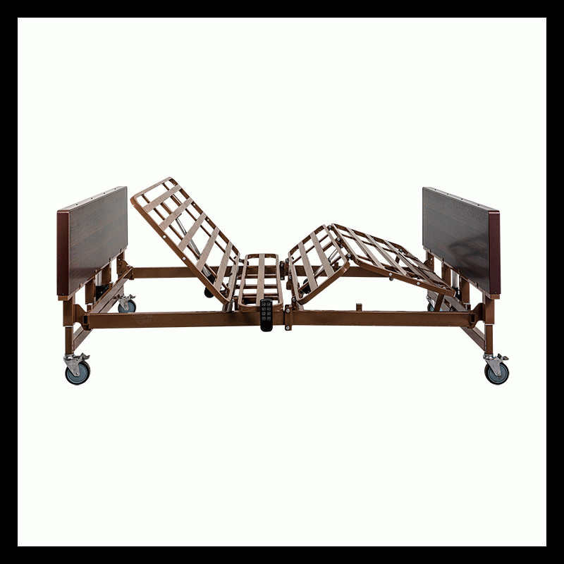 10403-HRHD Dynarex Bariatric HD Homecare Bed with Half Rail  
