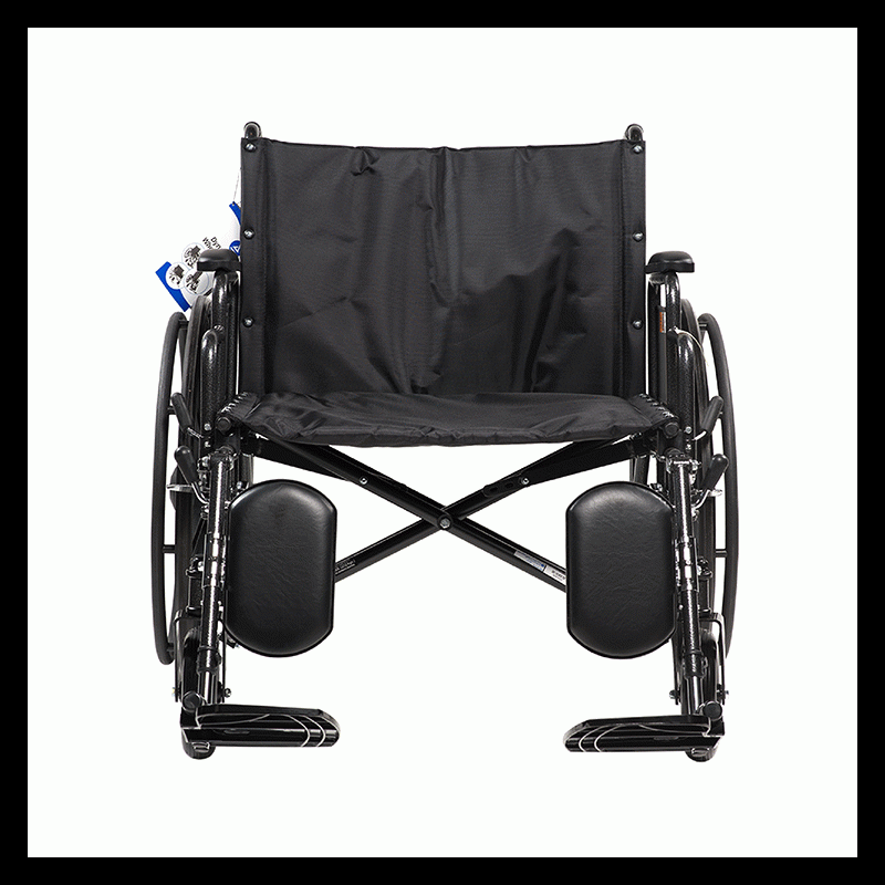 10293 Dynarex Bariatric HD Wheelchair ELR 