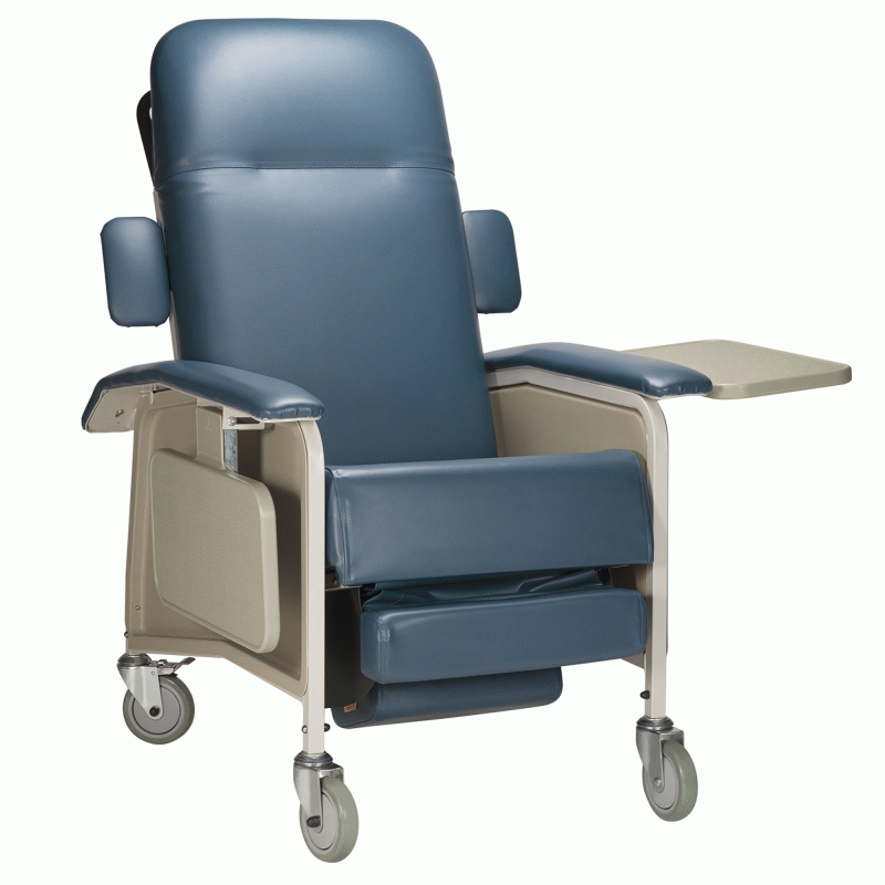 10522 Dynarex Blueridge Geri Chair Infinite Position Recliner 