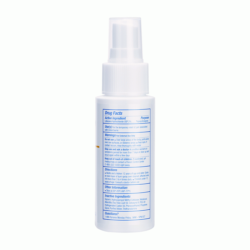 1168 Dynarex Burn Spray  