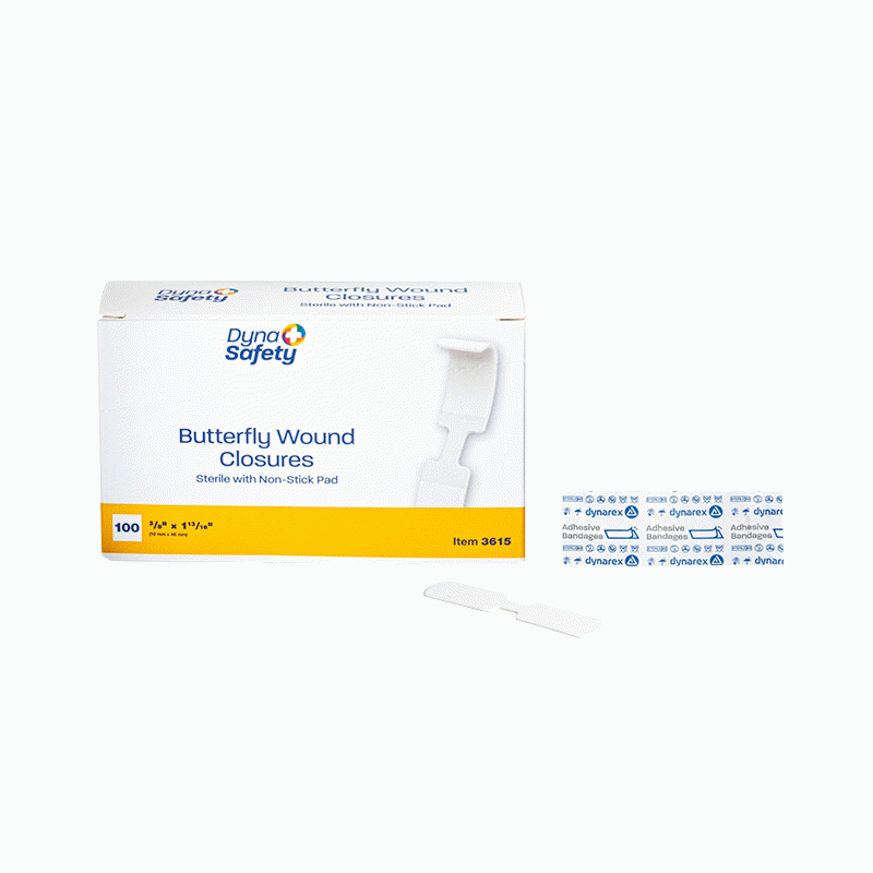 3615 Dynarex Butterfly Wound Closure  