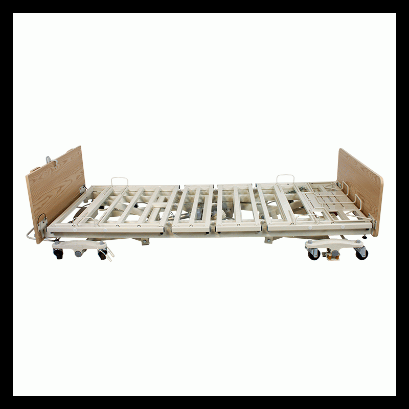 12013-CHMR Dynarex DB300 Bariatric LTC 5 Function Low Bed Metal Rail 