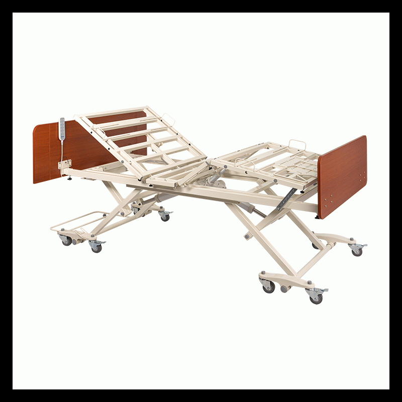 12014 Dynarex DB600 Bariatric HD LTC Bed  