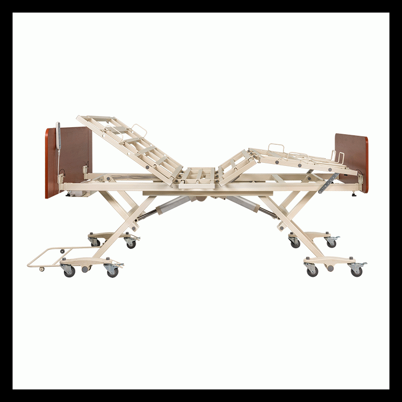 12014 Dynarex DB600 Bariatric HD LTC Bed  