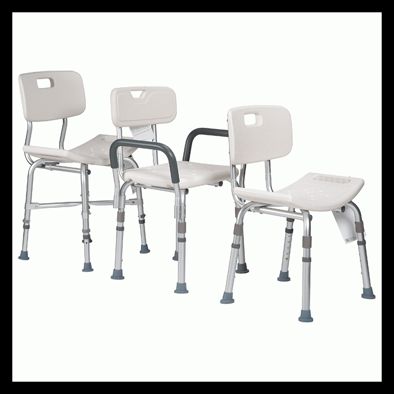 10320-4 Dynarex Deluxe Shower Chair with Back  