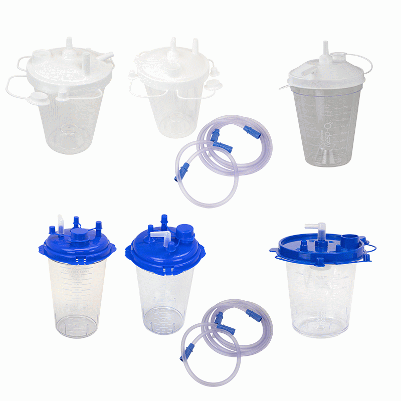 32200 Dynarex Disposable Suction Canister w Float Valve Shutoff  