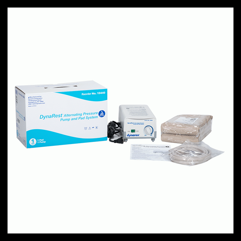 10440-6 Dynarex DynaRest Alternating Pressure Pump and Pad System  