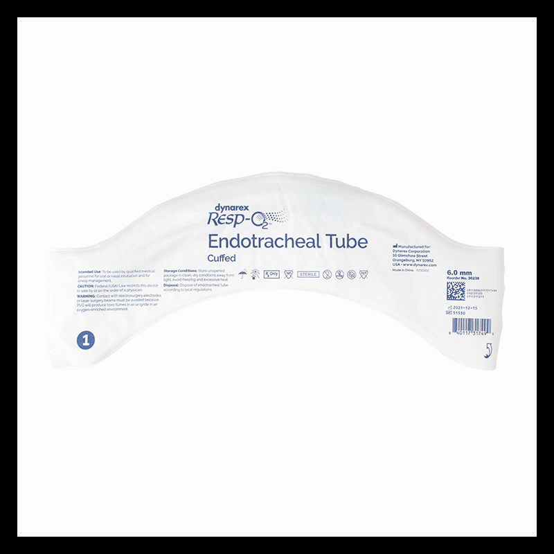 36238 Dynarex Endotracheal Tubes  