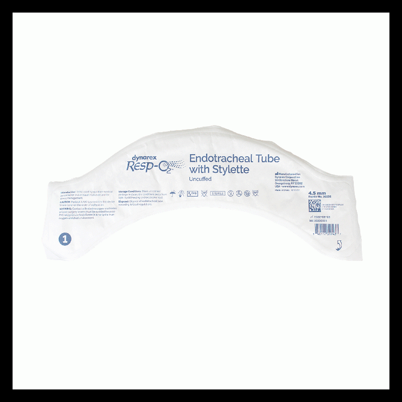 36232 Dynarex Endotracheal Tubes Stylette 