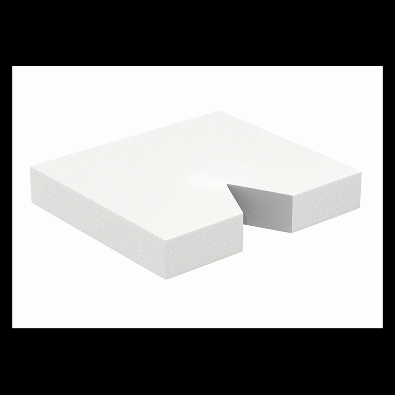 10655-4 Dynarex Ever-Soft Coccyx Foam Cushion  