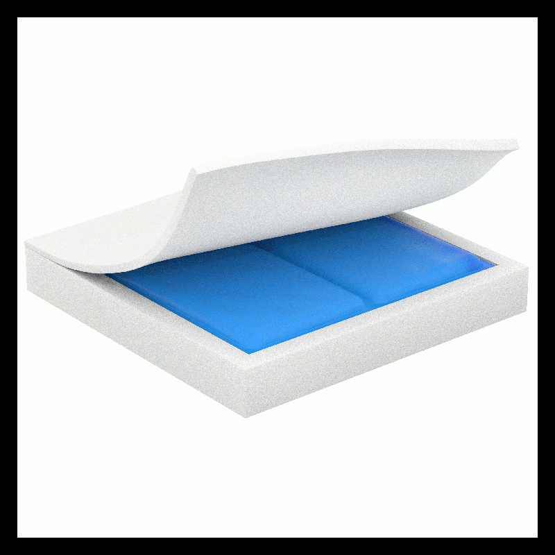 10634-5 Dynarex Ever-Soft Gel Foam Cushion  
