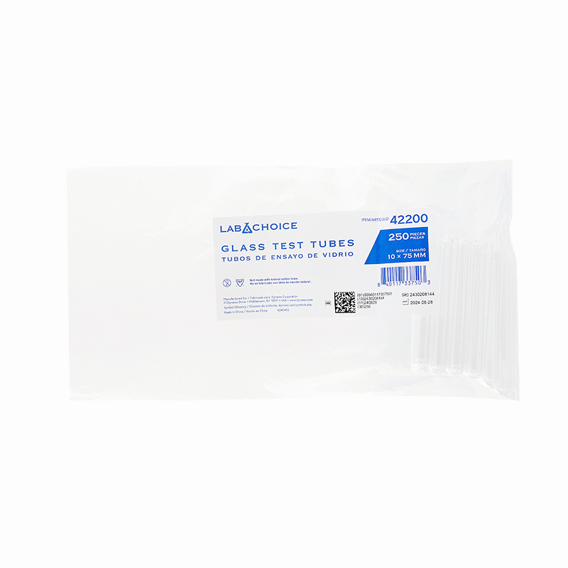 42200 Dynarex Glass Test Tubes  