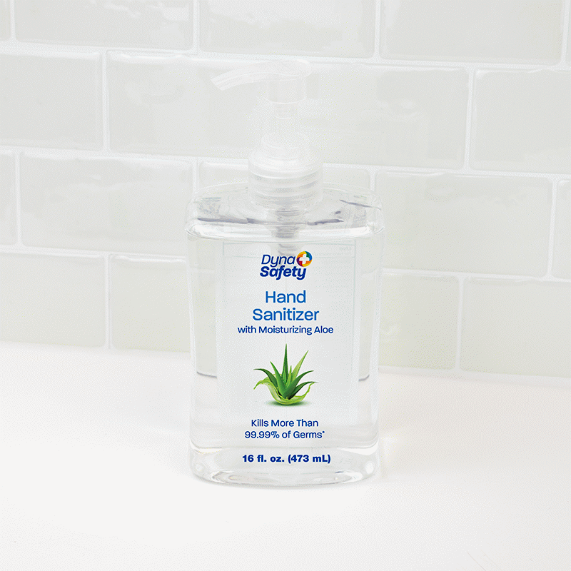 1432 Dynarex Hand Sanitizer with Moisturizing Aloe  