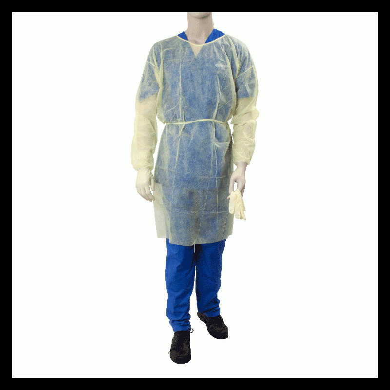 2141 Dynarex Isolation Gown Fluid Resistant  
