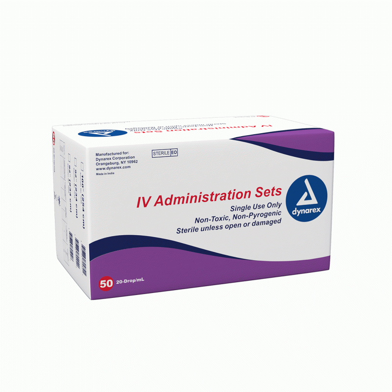 7048 Dynarex IV Administration Set 0.2m 