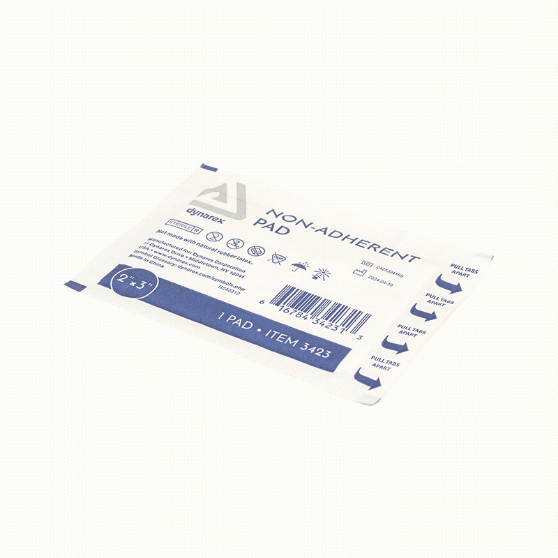 3423-25 Dynarex Non-Adherent Pads  