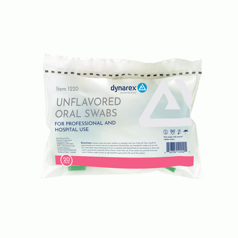 1218 Dynarex Oral Swabsticks  