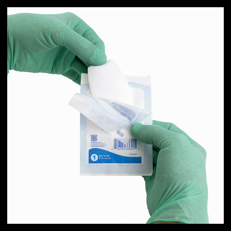 3361UB-2 Dynarex Oval Eye Pad  