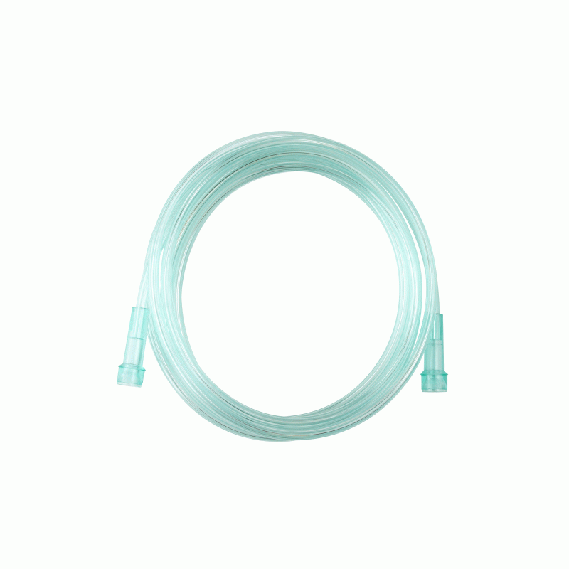 33204 Dynarex Oxygen Supply 21ft Crush Resistant Tubing, Standard Connector 