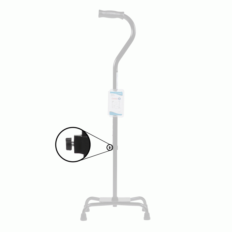 RPQC-05LB Dynarex Quad Cane Adjustment Knob  