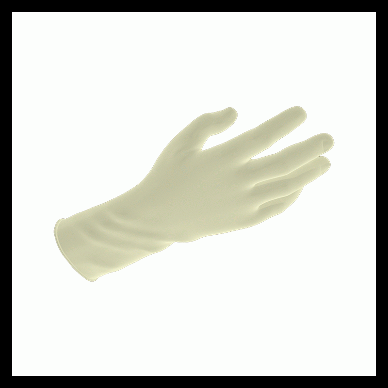 2336 Dynarex Safe-Touch Latex Exam Gloves  