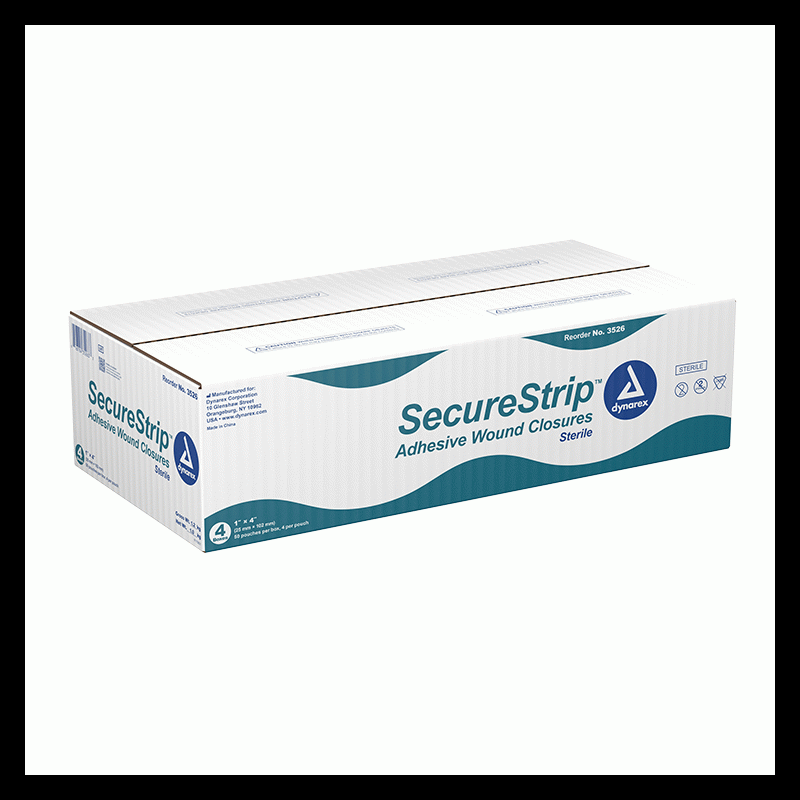 3526 Dynarex SecureStrip Adhesive Wound Closures  