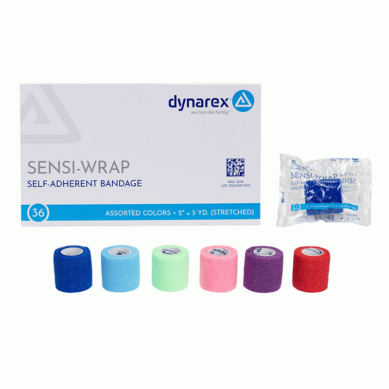 3216 Dynarex Sensi Wrap, Self-Adherent  