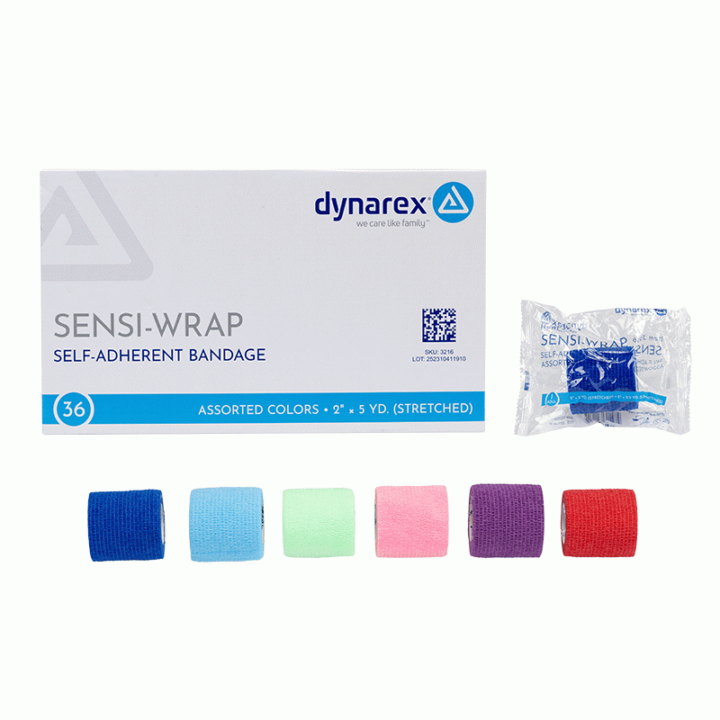 3216 Dynarex Sensi Wrap, Self-Adherent  