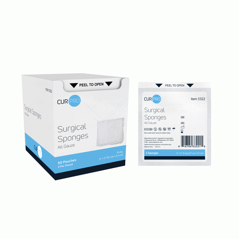 3322 Dynarex Surgical Gauze Sponge  