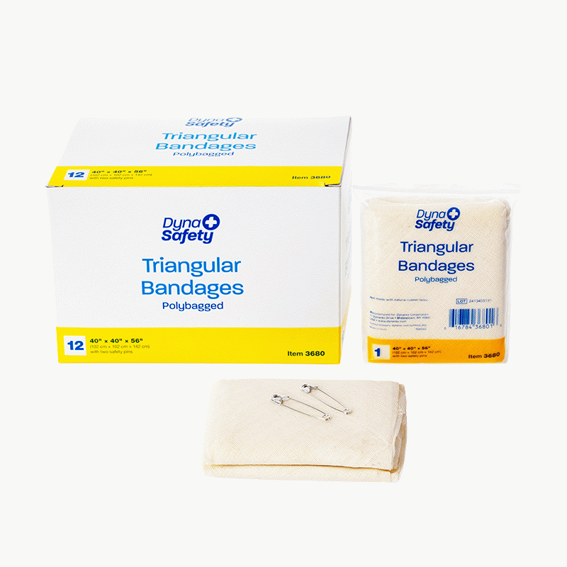 3681 Dynarex Triangular Bandages  