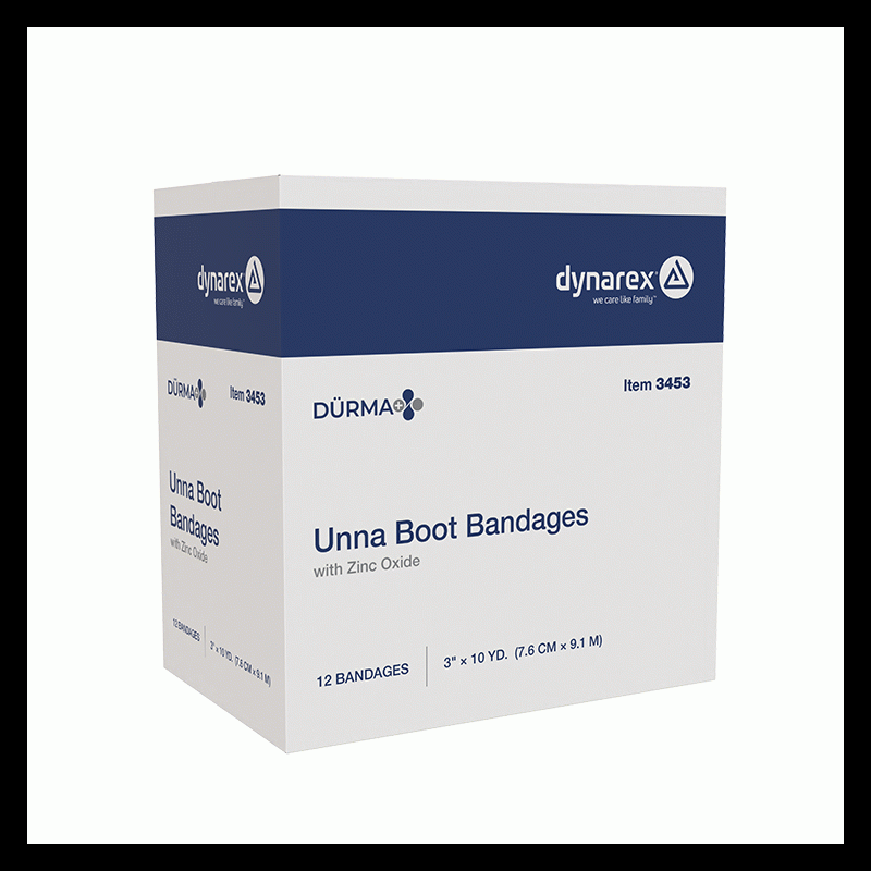 3453 Dynarex Unna Boot Bandages  