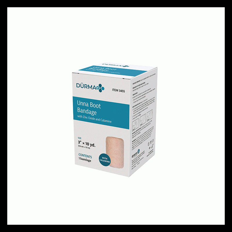 3455 Dynarex Unna Boot Bandages Calamine 