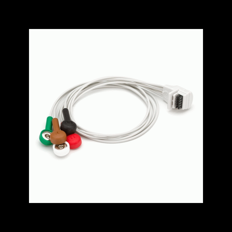 9293-036-62 Welch Allyn 5-Wire, Patient Cable, H3+  Mortara Surveyor Patient Monitor