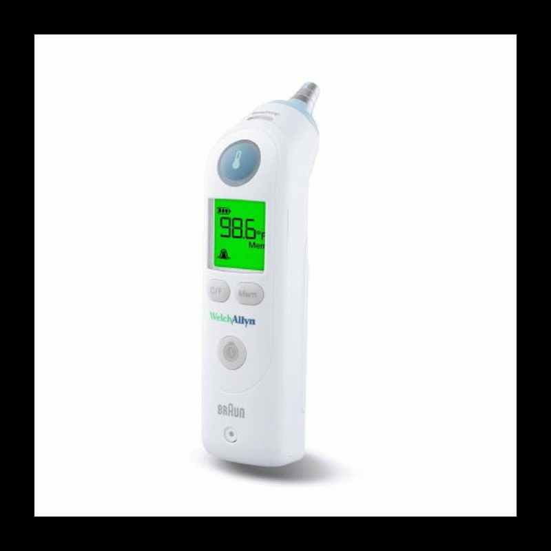 Welch Allyn Braun Thermoscan Pro 6000 Ear Thermometer with Large Cradle