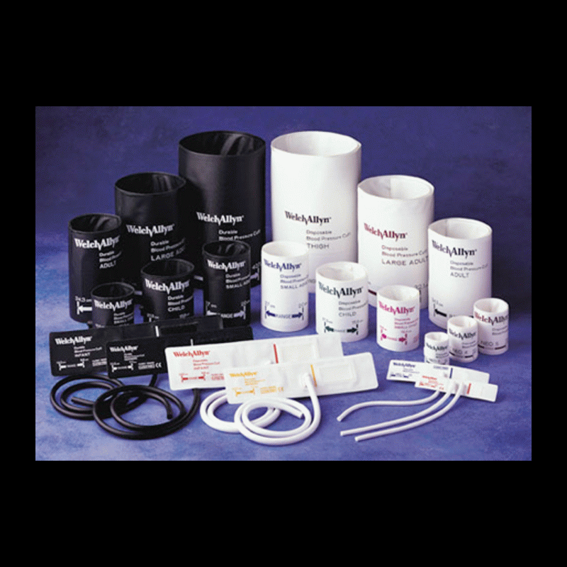 5082-101-1 Welch Allyn Neonatal Disposable BP Cuffs 1 Tube, Neonate 1 