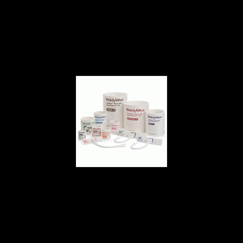 5082-102-2 Welch Allyn Neonatal Disposable BP Cuffs 2 Tube, Neonate 2 