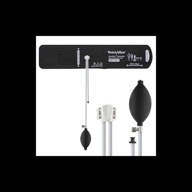 REUSE-08-2BV Welch Allyn Reusable FlexiPort Cuff 2-Tube, Inflation System 