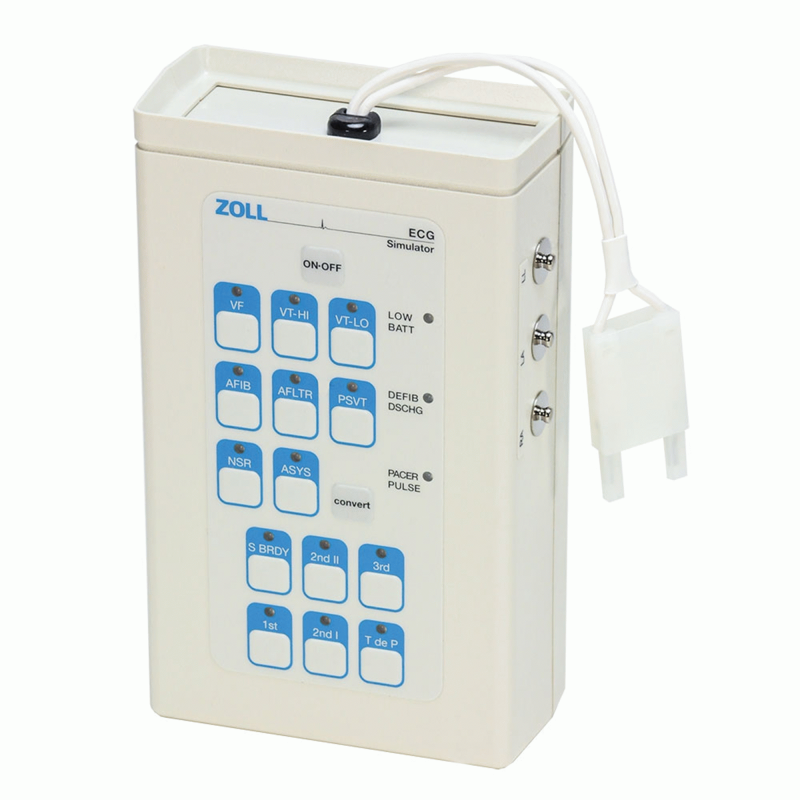 Zoll 3-Lead ECG Simulator 8009-0751-01 Testing Equipment Manual ...