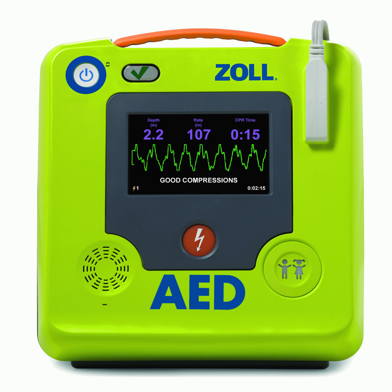 Zoll AED 3 with BLS Package and CPR Stat Padz 851300110301 AED Units AEDs